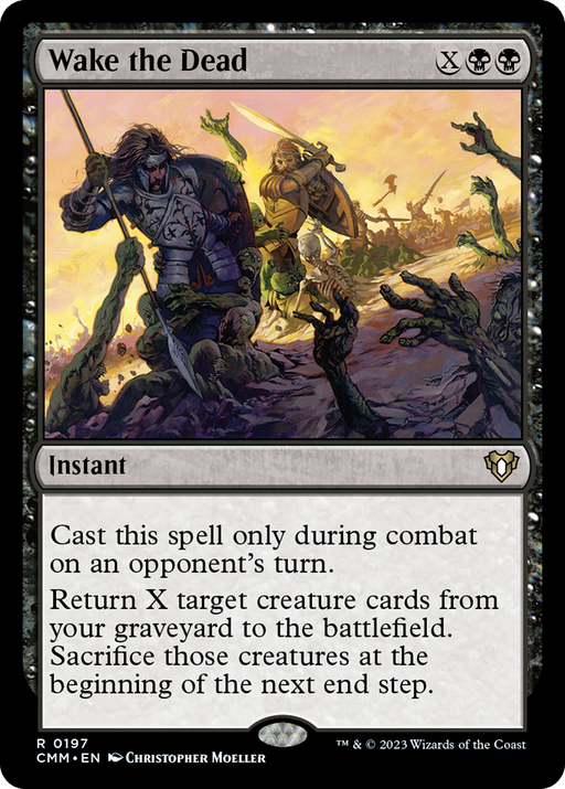 Wake the Dead (CMM-197) - Commander Masters - for just $0.22! 