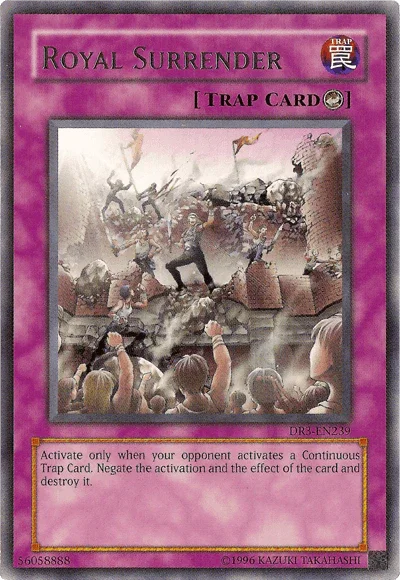 Royal Surrender [DR3-EN239] Rare - for just $0.25! 