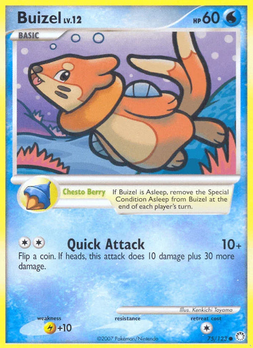 Buizel (75/123) [Diamond & Pearl: Mysterious Treasures] - for just $0.20! 