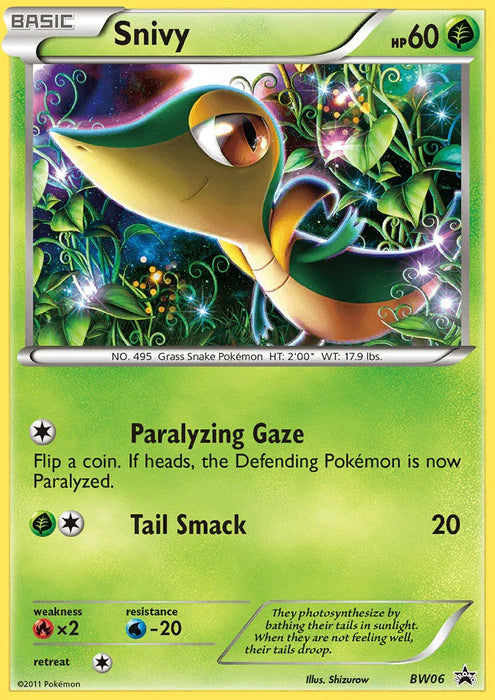 Snivy (BW06) [Black & White: Black Star Promos] - for just $1.35! 
