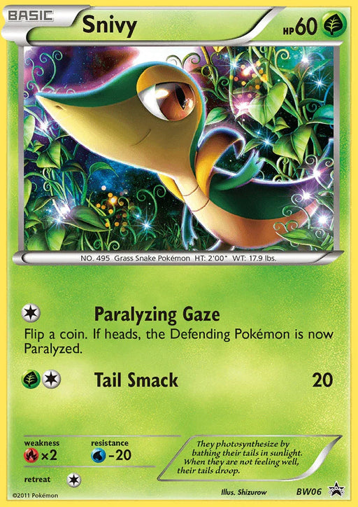 Snivy (BW06) [Black & White: Black Star Promos] - for just $1.50! 