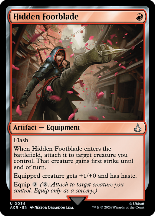Hidden Footblade (ACR-034) - Assassin's Creed - for just $0.07! 