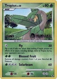 Tropius (52/111) (Staff Prerelease Promo) [Nintendo: Black Star Promos] - for just $19.20! 
