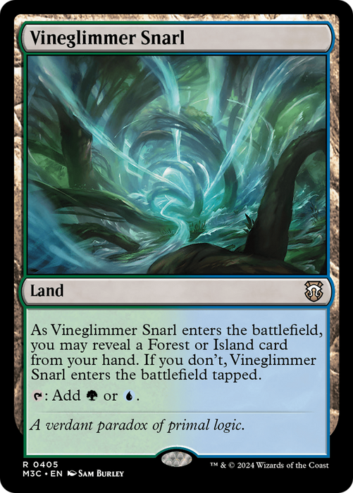 Vineglimmer Snarl (Ripple Foil) [Modern Horizons 3 Commander] - Just $0.20! Shop now at Retro Gaming of Denver