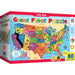 Explorer - USA Map 80 Piece Floor Jigsaw Puzzle - for just $19.99! 