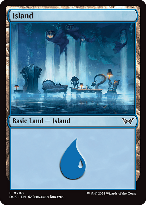 Island (DSK-280) - Duskmourn: House of Horror Foil - for just $0.06! 