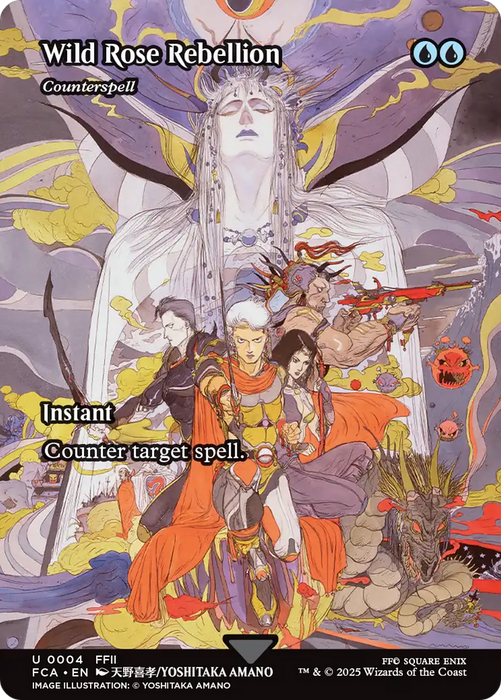 Counterspell (FCA-004) - FINAL FANTASY: Through the Ages / Wild Rose Rebellion (Borderless) - for just $0.68! 
