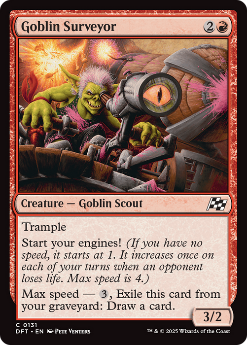 Goblin Surveyor (DFT-131) - Aetherdrift - for just $0.01! 