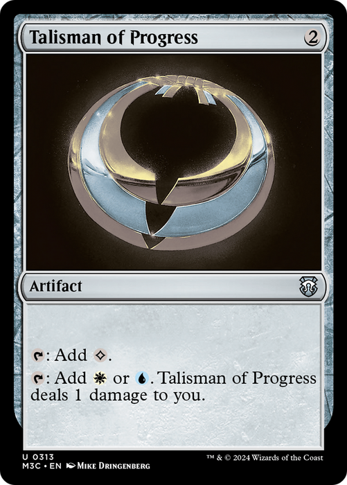Talisman of Progress (M3C-313) - Modern Horizons 3 Commander - for just $0.12! 