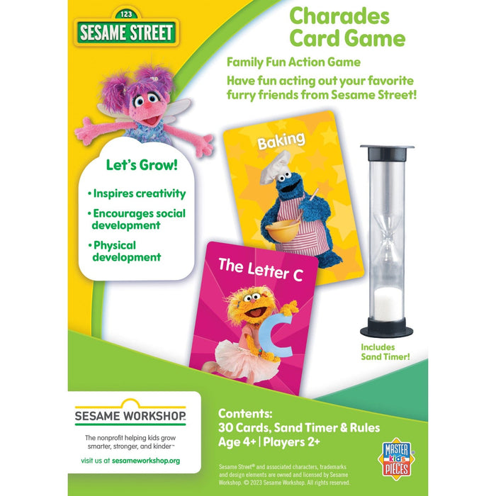 Sesame Street Charades Card Game - for just $6.99! 