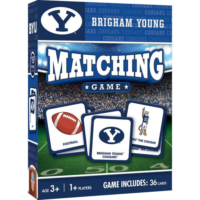 BYU Cougars Matching Game - Just $7.79! Shop now at Retro Gaming of Denver