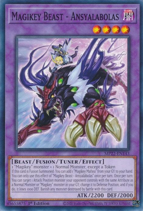 Magikey Beast - Ansyalabolas [MP22-EN143] Common - for just $0.10! 
