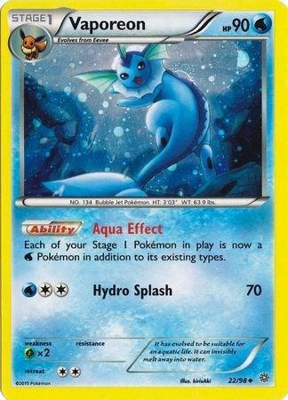 Vaporeon (22/98) (Cosmos Holo) [XY: Ancient Origins] - for just $8.55! 