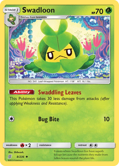 Swadloon (8/236) [Sun & Moon: Unified Minds] - for just $0.10! 