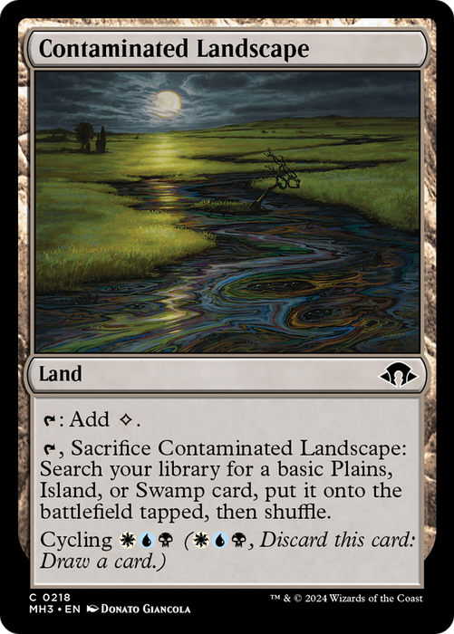Contaminated Landscape (MH3-218) - Modern Horizons 3 - for just $0.07! 
