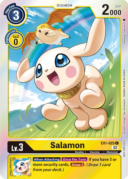 Salamon [EX1-025] (Official Tournament Pack Vol. 7) [Classic Collection Promos] - Just $0.09! Shop now at Retro Gaming of Denver