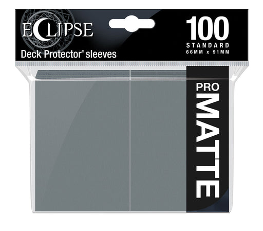 Ultra PRO: Standard 100ct PRO-Matte Sleeves - Eclipse (Smoke Grey) - Just $0! Shop now at Retro Gaming of Denver