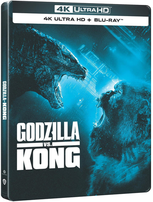Godzilla vs. Kong - Limited Edition Steelbook (4K Ultra HD + Blu-ray + Digital) - for just $26.99! 