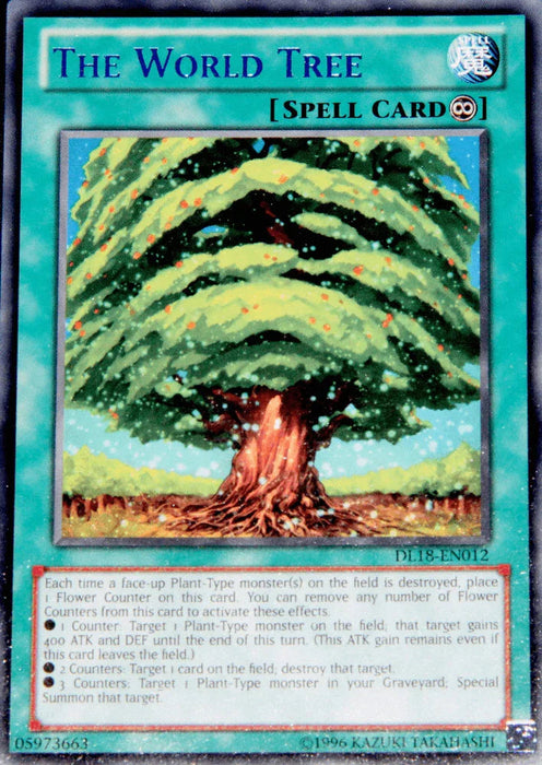 The World Tree (Blue) [DL18-EN012] Rare - for just $1.95! 