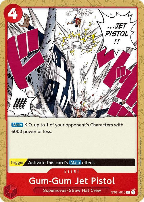 Gum-Gum Jet Pistol [Starter Deck: Straw Hat Crew] - for just $0.10! 