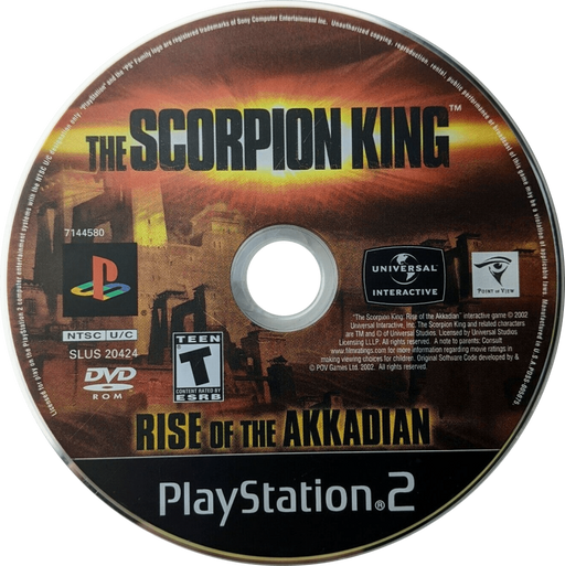 The Scorpion King: Rise of the Akkadian – PlayStation 2 (PS2) - for just $0! 