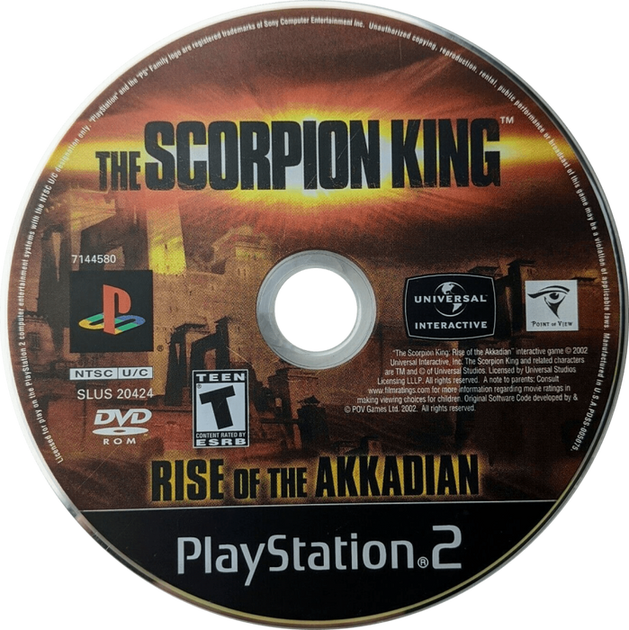 The Scorpion King: Rise of the Akkadian – PlayStation 2 (PS2) - for just $0! 