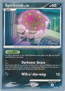Spiritomb LV.39 (32/99) (Boltevoir - Michael Pramawat) [World Championships 2010] - for just $1.30! 