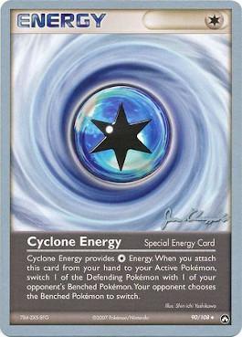 Cyclone Energy (90/108) (Psychic Lock - Jason Klaczynski) [World Championships 2008] - for just $1.35! 