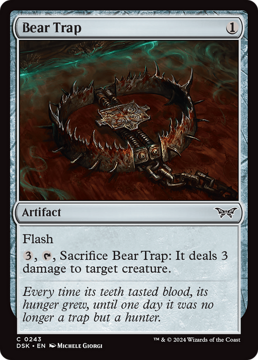 Bear Trap (DSK-243) - Duskmourn: House of Horror Foil - for just $0.04! 