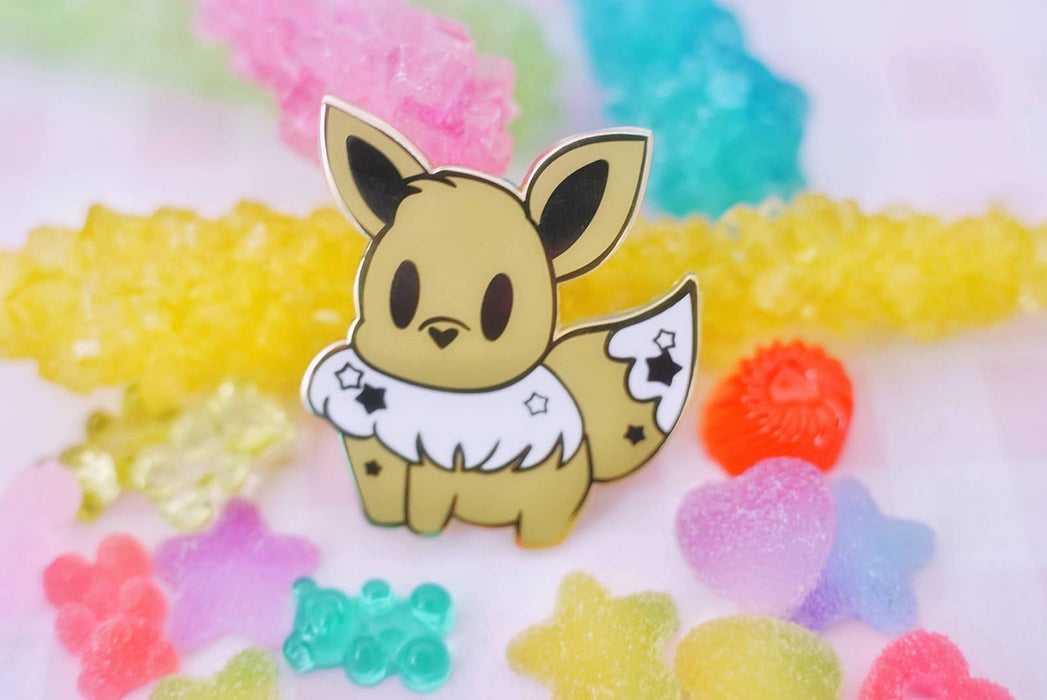Pokemon: Shiny Eevee Enamel Pin - for just $12! 
