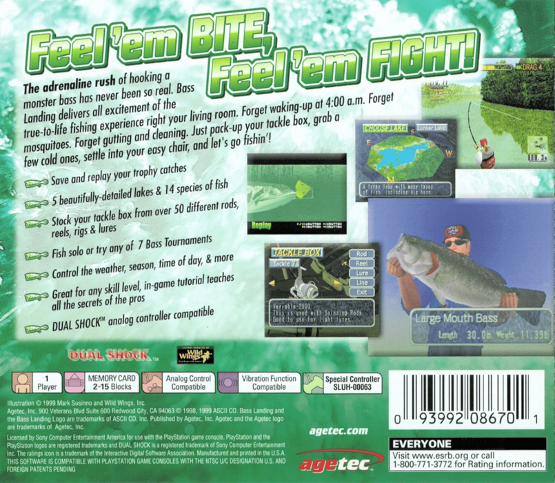 Bass Landing – PlayStation 1 (PS1) - for just $9.99! 
