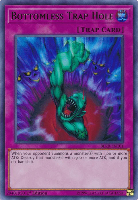 Bottomless Trap Hole [BLRR-EN101] Ultra Rare - for just $1! 