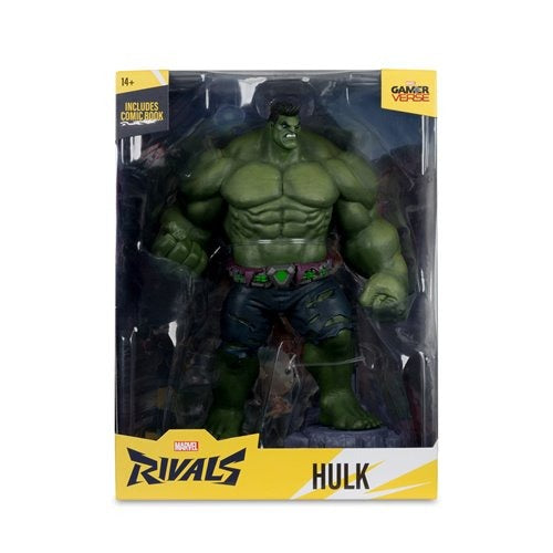 McFarlane Toys Marvel Rivals The Hulk 1:6 Scale Posed Figure with Scene and Comic - for just $59.99! 