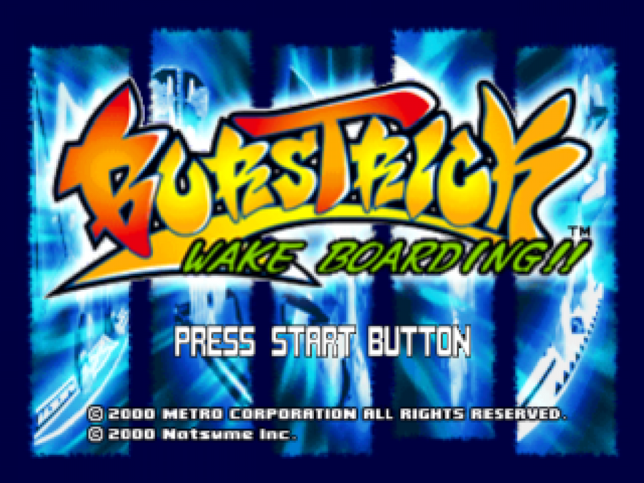 BursTrick Wakeboarding – PlayStation 1 (PS1) - for just $0! 
