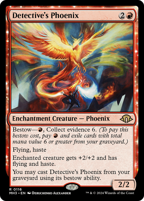 Detective's Phoenix (MH3-116) - Modern Horizons 3: (enchantment) - for just $0.11! 