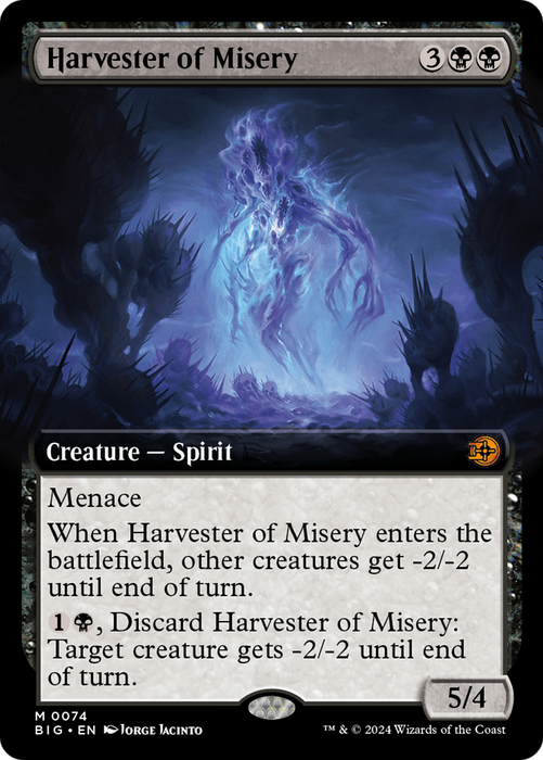 Harvester of Misery (BIG-074) - The Big Score: (Extended Art) - for just $3.95! 