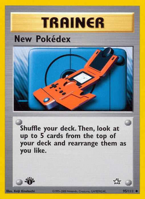 New Pokedex (95/111) [Neo Genesis 1st Edition] - for just $0.40! 