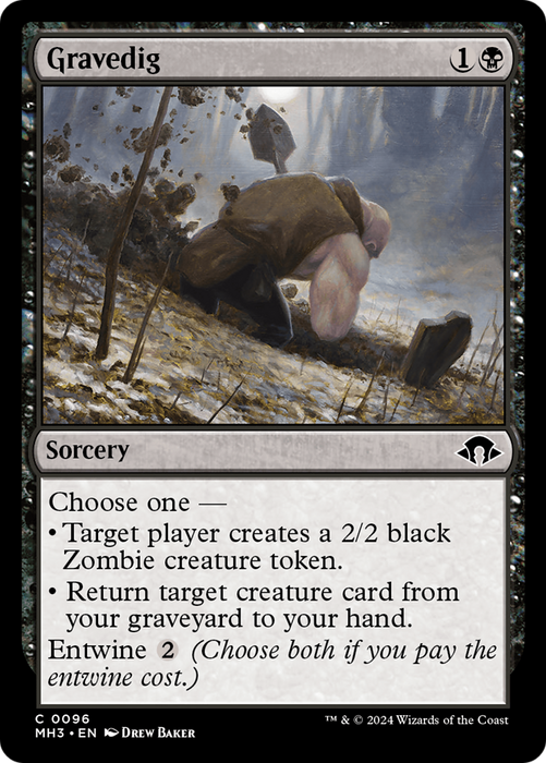 Gravedig (MH3-096) - Modern Horizons 3 - for just $0.05! 