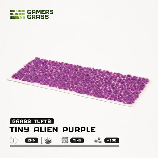 Gamers Grass Tufts: Tiny Alien Tufts- Purple 2mm - for just $10.99! 