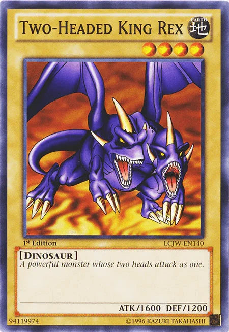 Two-Headed King Rex [LCJW-EN140] Common - for just $0.65! 