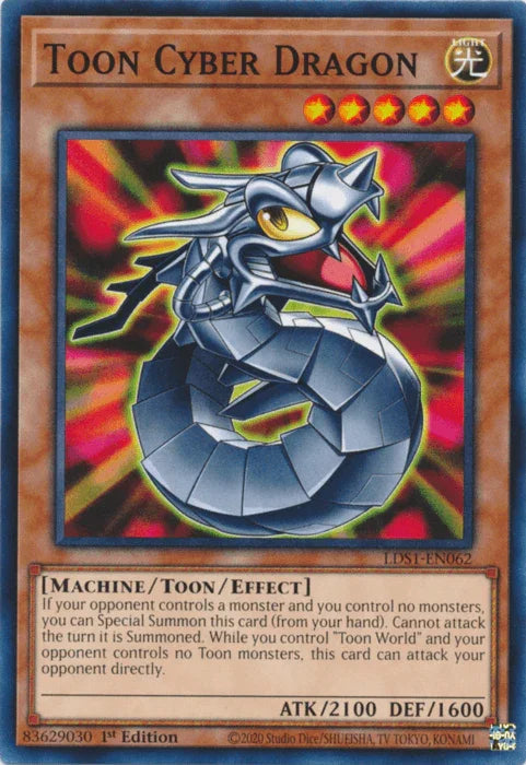 Toon Cyber Dragon [LDS1-EN062] Common - for just $0.50! 