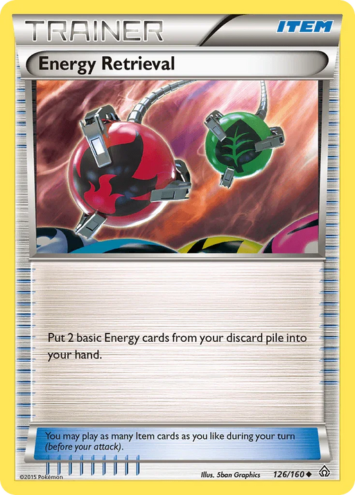 Energy Retrieval (126/160) [XY: Primal Clash] - for just $0.10! 