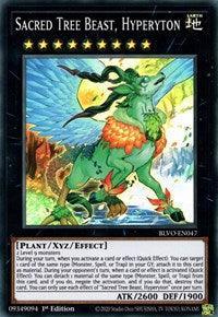 Sacred Tree Beast, Hyperyton [BLVO-EN047] Super Rare - for just $0.15! 