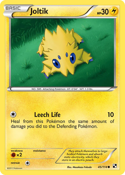 Joltik (45/114) [Black & White: Base Set] - for just $0.15! 