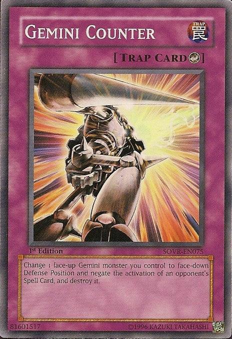 Gemini Counter [SOVR-EN075] Common - for just $0.10! 