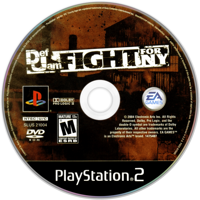 Def Jam: Fight for New York – PlayStation 2 (PS2) - for just $178.99! 