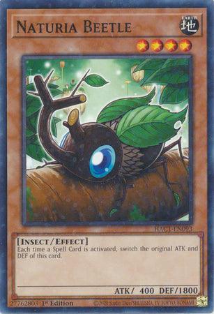 Naturia Beetle (Duel Terminal) [HAC1-EN093] Common - for just $0.10! 