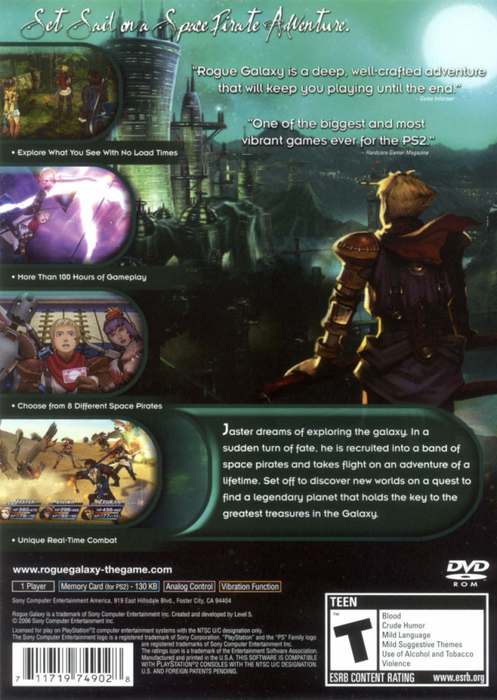 Rogue Galaxy – PlayStation 2 (PS2) - for just $24.99! 