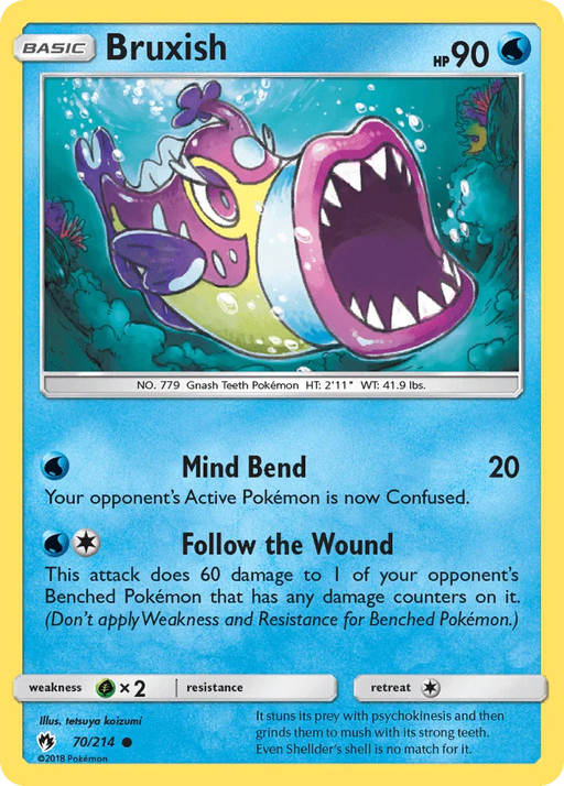 Bruxish (70/214) [Sun & Moon: Lost Thunder] - for just $0.10! 