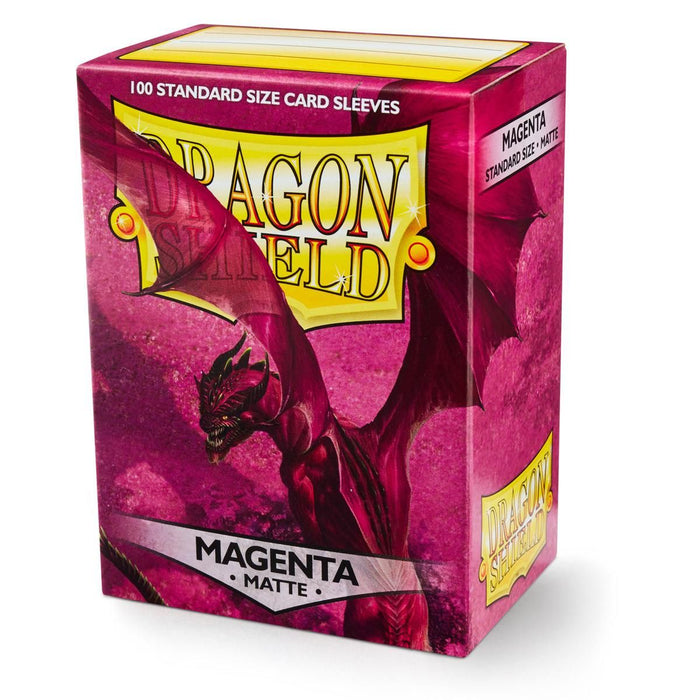 Dragon Shield: Standard 100ct Sleeves - Magenta (Matte) - Just $8.95! Shop now at Retro Gaming of Denver